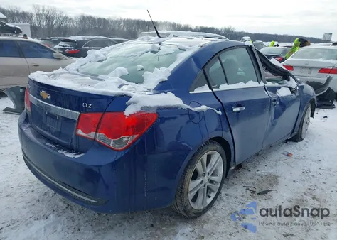 2012 Chevrolet Cruze Ltz z USA, uszkodzony, nr VIN 1G1PH5SC4C7310751